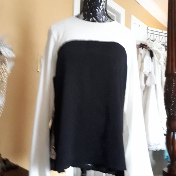 Zara black and white top - Picture 8 of 10